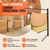 Wall Mounted Saddle Rack, 30.9 x 29.9 x 5.5 in, Swing Out Saddle Holder, Six Tiers Horse Saddle Stand