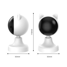 Smart Laser Cat Teaser Toy USB Charging (Option: WHITE)